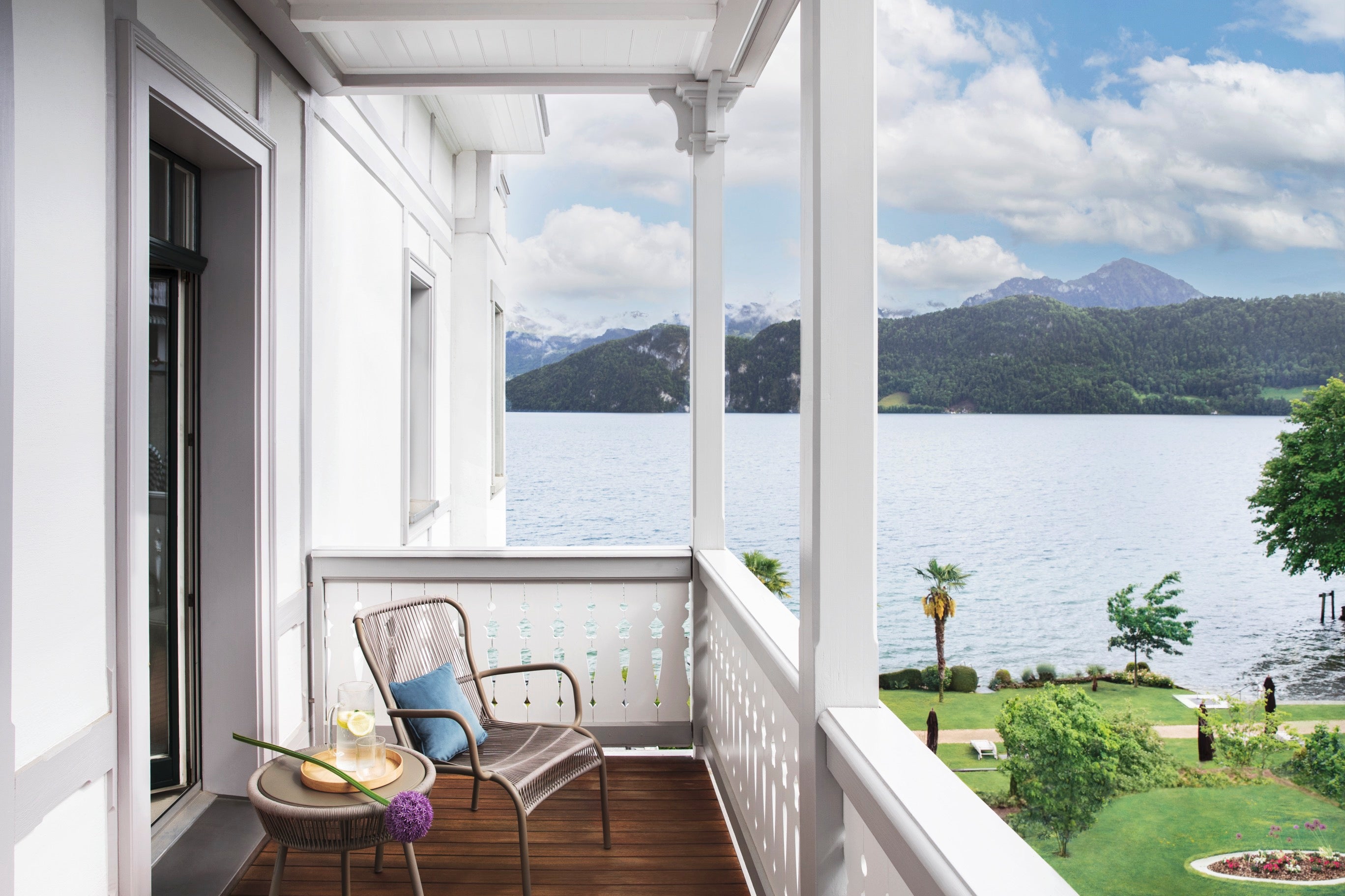 Chenot Palace Weggis - Superior Room - balcony