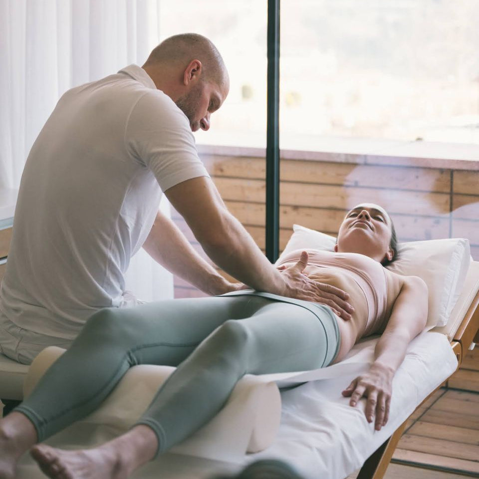 Healing with abdominal massages